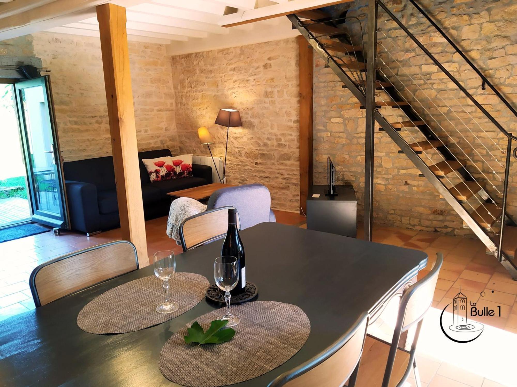 la bulle de Chapaize Villa Dış mekan fotoğraf